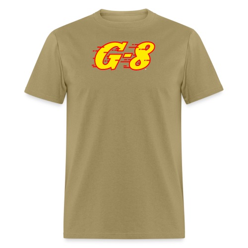 G 8 Logo Yellow - Men's T-Shirt