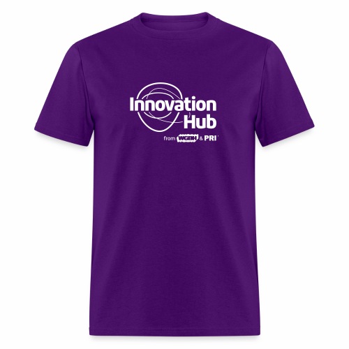 Innovation Hub white logo - Men's T-Shirt