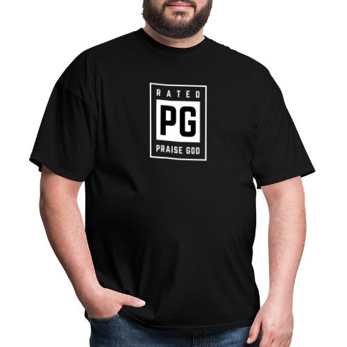 Rated PG: Praise God - Men's T-Shirt