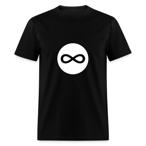 infinity symbol circle - Men's T-Shirt