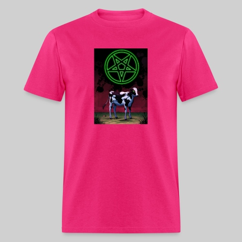 Satanic Cow - Men's T-Shirt
