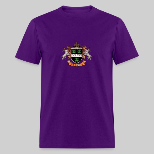 Satanic Heraldry - Coat of Arms - Men's T-Shirt