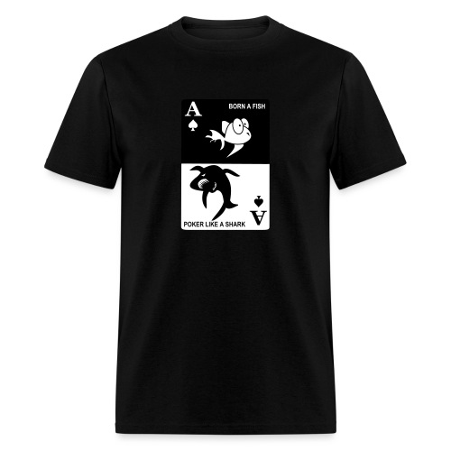 poker_fish - Men's T-Shirt