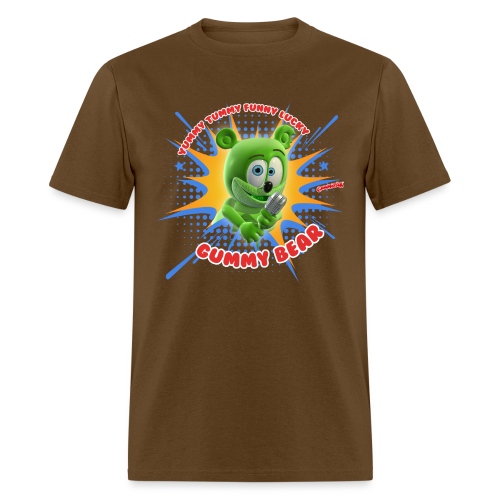Funny Lucky Gummy Bear - Men's T-Shirt