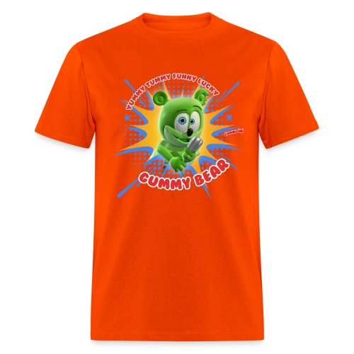 Funny Lucky Gummy Bear - Men's T-Shirt