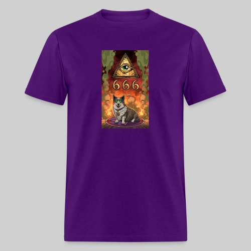 Satanic Corgi - Men's T-Shirt
