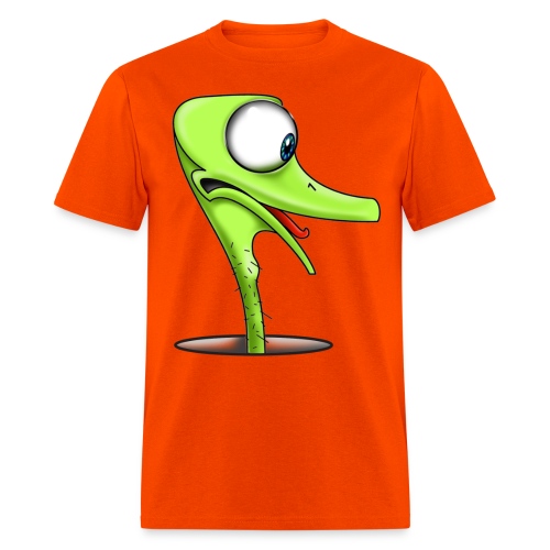 Funny Green Ostrich - Men's T-Shirt