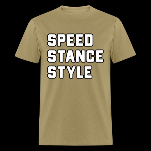 Speed Stance Stlye BIG - Men's T-Shirt