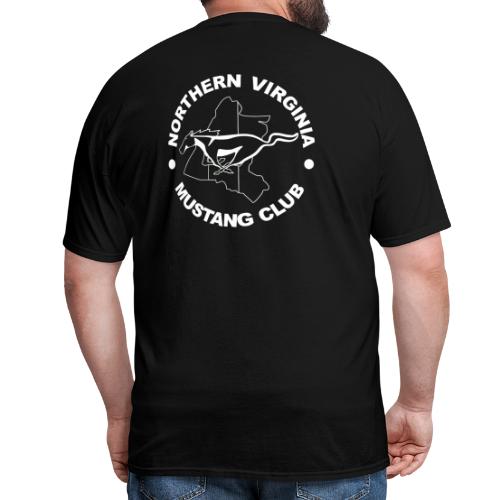 Heritage white on black logo t-shirt - Men's T-Shirt