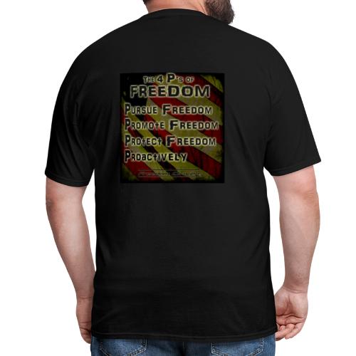 The 4 Ps of Freedom - Men's T-Shirt