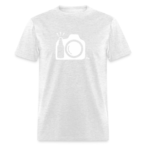 White Transparent No Initials png - Men's T-Shirt