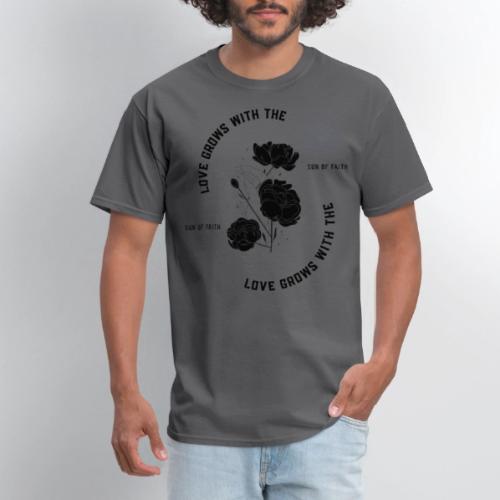 Love Grows With The Sun Of Faith - Men's T-Shirt