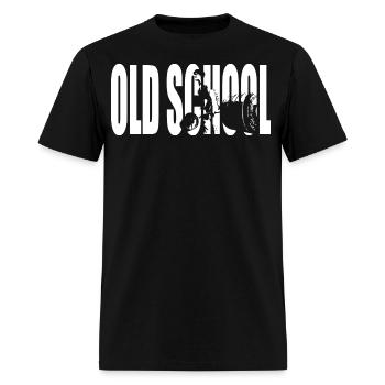 Old School (Deadlift) - Men's T-Shirt - black - Front - Jose (178cm)