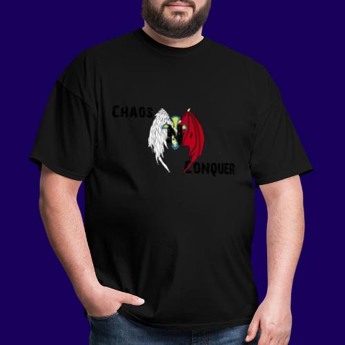 ChaosNConquer Design Logo - Men's T-Shirt