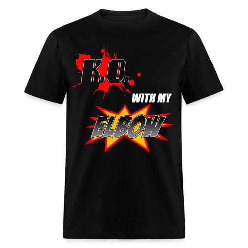KO with my Elbow - Men's T-Shirt