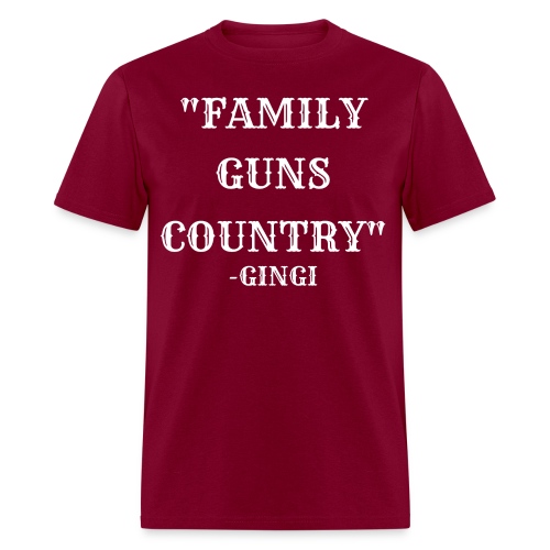 FAMILY GUNS COUNTRY Gingi - Men's T-Shirt