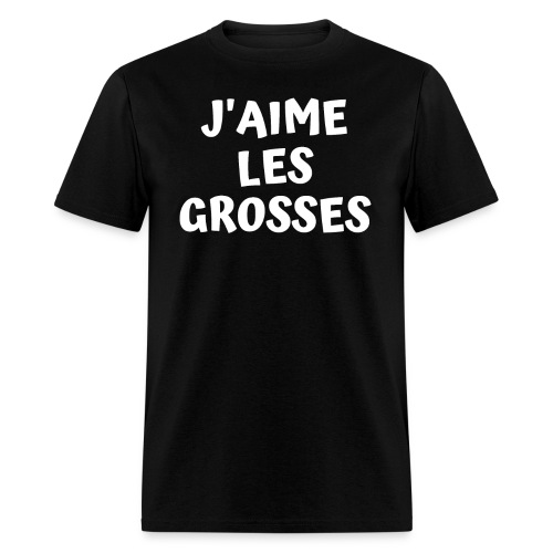 J'AIME LES GROSSES - Men's T-Shirt