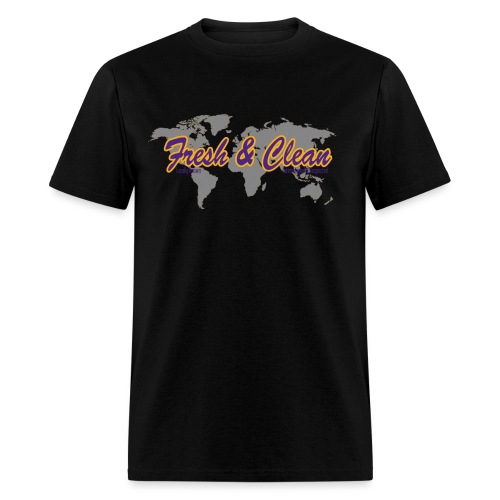 freashandcleanlogolakers - Men's T-Shirt