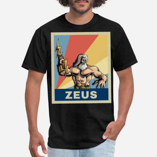 Vintage Retro Zeus Greek Gift' Men's T-Shirt | Spreadshirt