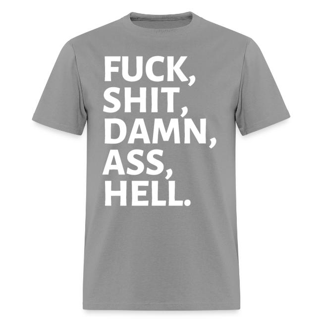 FUCK SHIT DAMN ASS HELL