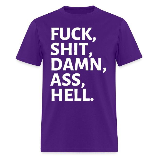 FUCK SHIT DAMN ASS HELL