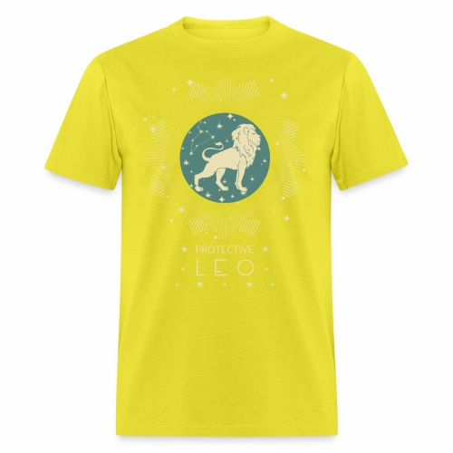Zodiac sign Leo constellation birthday July August - Men's T-Shirt