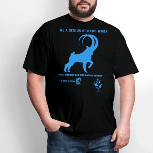 Be A Genius Of Hard Work - Men's T-Shirt