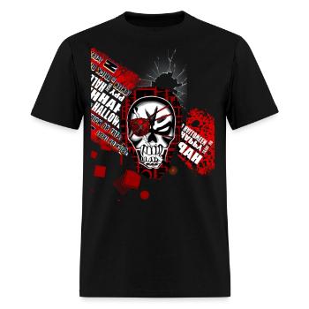 scary skull - Men's T-Shirt - black - Front - Jose (178cm)