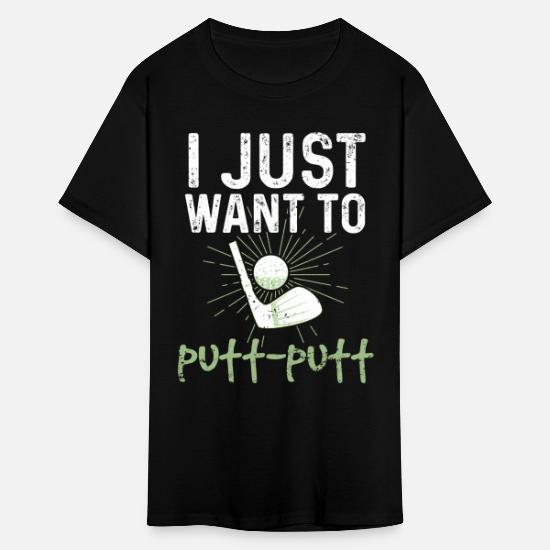 Miniature Golf Funny T-Shirt Mini Golf Tee Golf Ball Putt