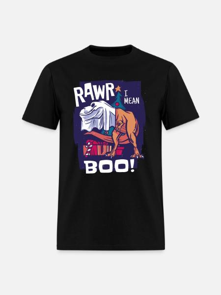 Cute Funny Christmas - Men's T-Shirt - black