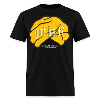 Got Bait - Men's T-Shirt - black - Front - Jose (178cm)