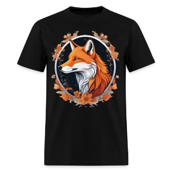 north Fox - Men's T-Shirt - black - Front - Jose (178cm)