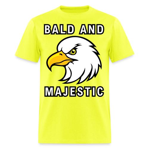 Bald and Majestic - Bald Eagle Head - Men's T-Shirt