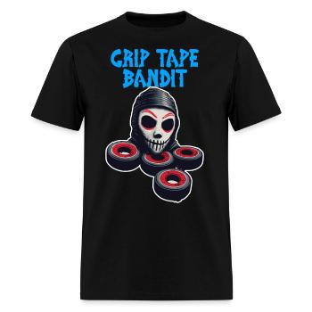 Grip Tape Bandit - Men's T-Shirt - black - Front - Jose (178cm)