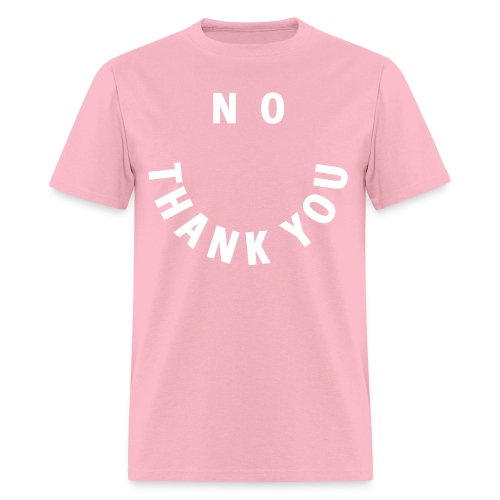NO THANK YOU - Smile and Eyes - Men's T-Shirt