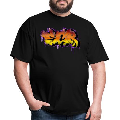 SCR GRAFFITI SUNSET/PURPLE - Men's T-Shirt