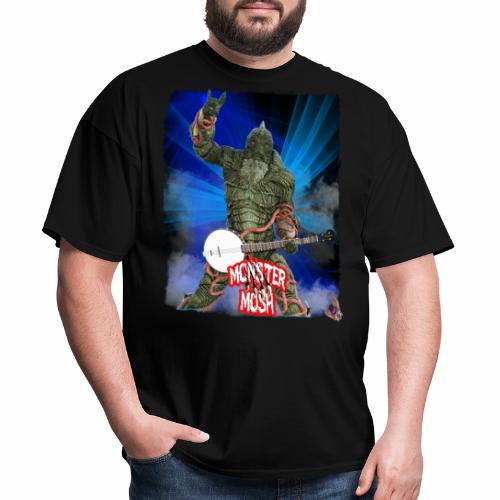 Monster Mosh Creature Banjo Player - Men's T-Shirt