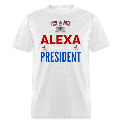 ALEXA Change The PRESIDENT, White House USA Flags - Men's T-Shirt