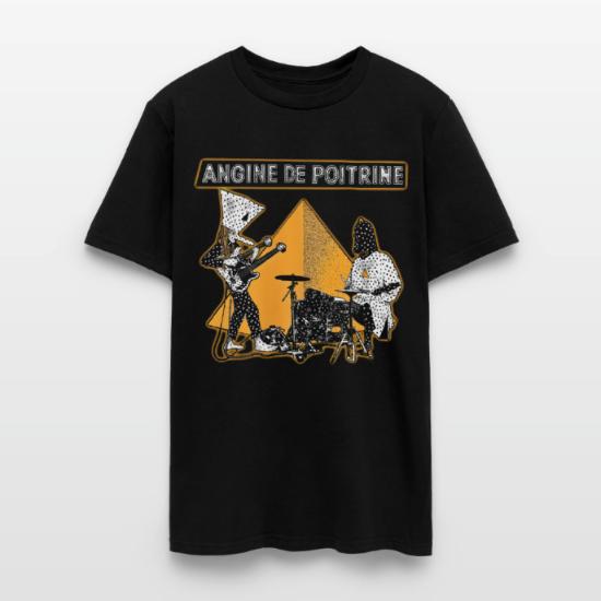 Angine de Poitrine Black Tシャツ Pyramid Angine de Poitrine Pyramid Jam' Men's T-Shirt | Spreadshirt