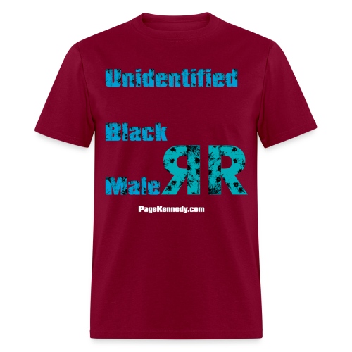 unidentified rr blue - Men's T-Shirt