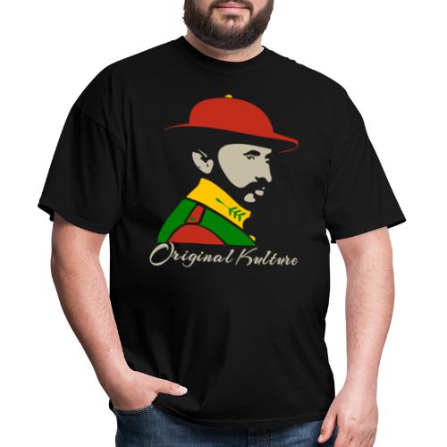 Haile Selassie Rasta Print - Men's T-Shirt