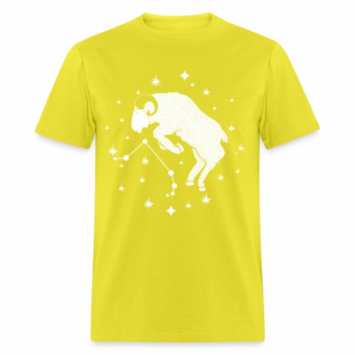 Ambitious Aries Constellation Birthday March April - Men's T-Shirt
