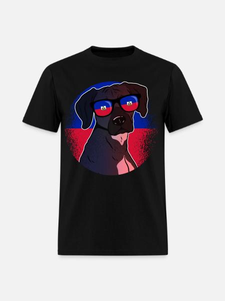 Haiti - Men's T-Shirt - black