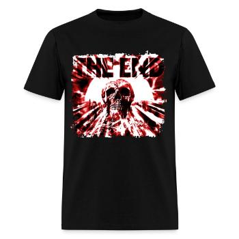 THE END - Men's T-Shirt - black - Front - Jose (178cm)