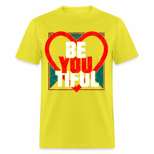Beautiful BeYouTiful Heart Self Love Gift Ideas - Men's T-Shirt