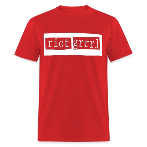 riot grrl - Men's T-Shirt