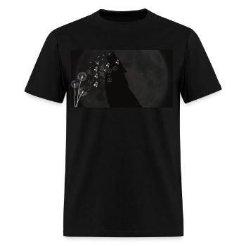 dandelions - Men's T-Shirt - black - Front - Jose (178cm)