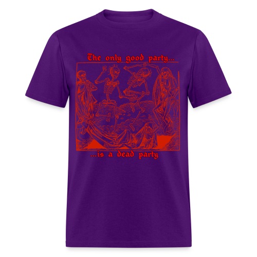 Dead Party (Red) - Men's T-Shirt