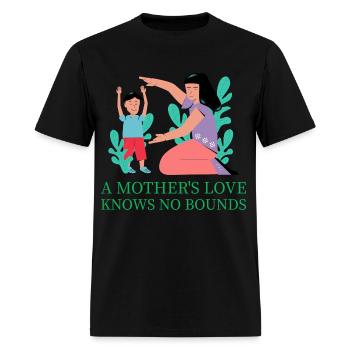 A Mother's Love Knows No Bounds - Men's T-Shirt - black - Front - Jose (178cm)