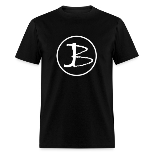 JB logo white - Men's T-Shirt